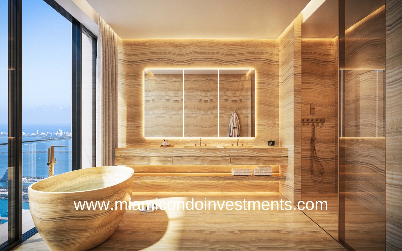 888 Brickell by Dolce & Gabbana Bathroom