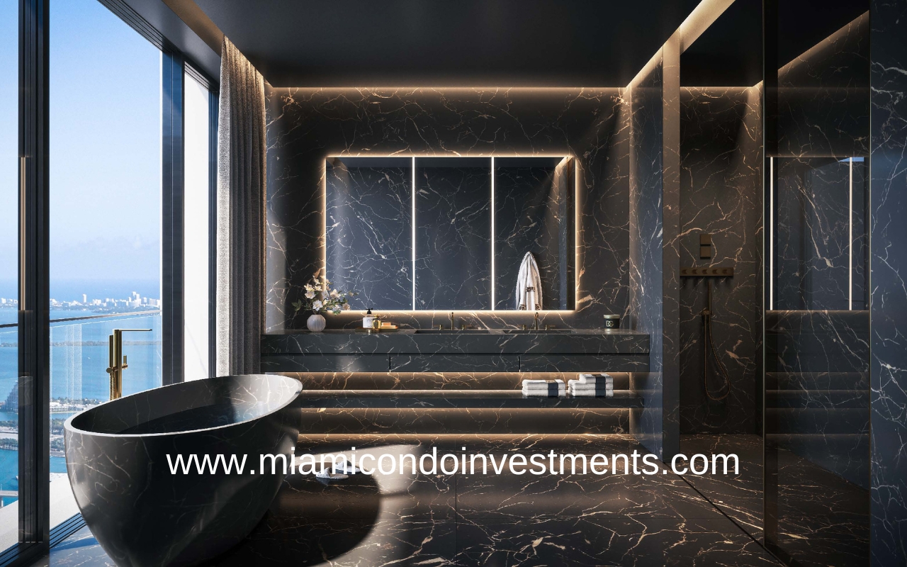 888 Brickell by Dolce & Gabbana Bathroom